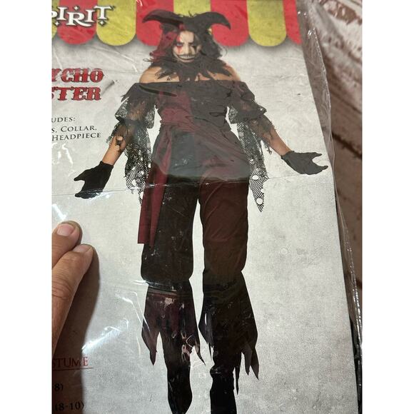 Psycho Jester costume - size Large 10/12 Spirit Halloween - Picture 7 of 7
